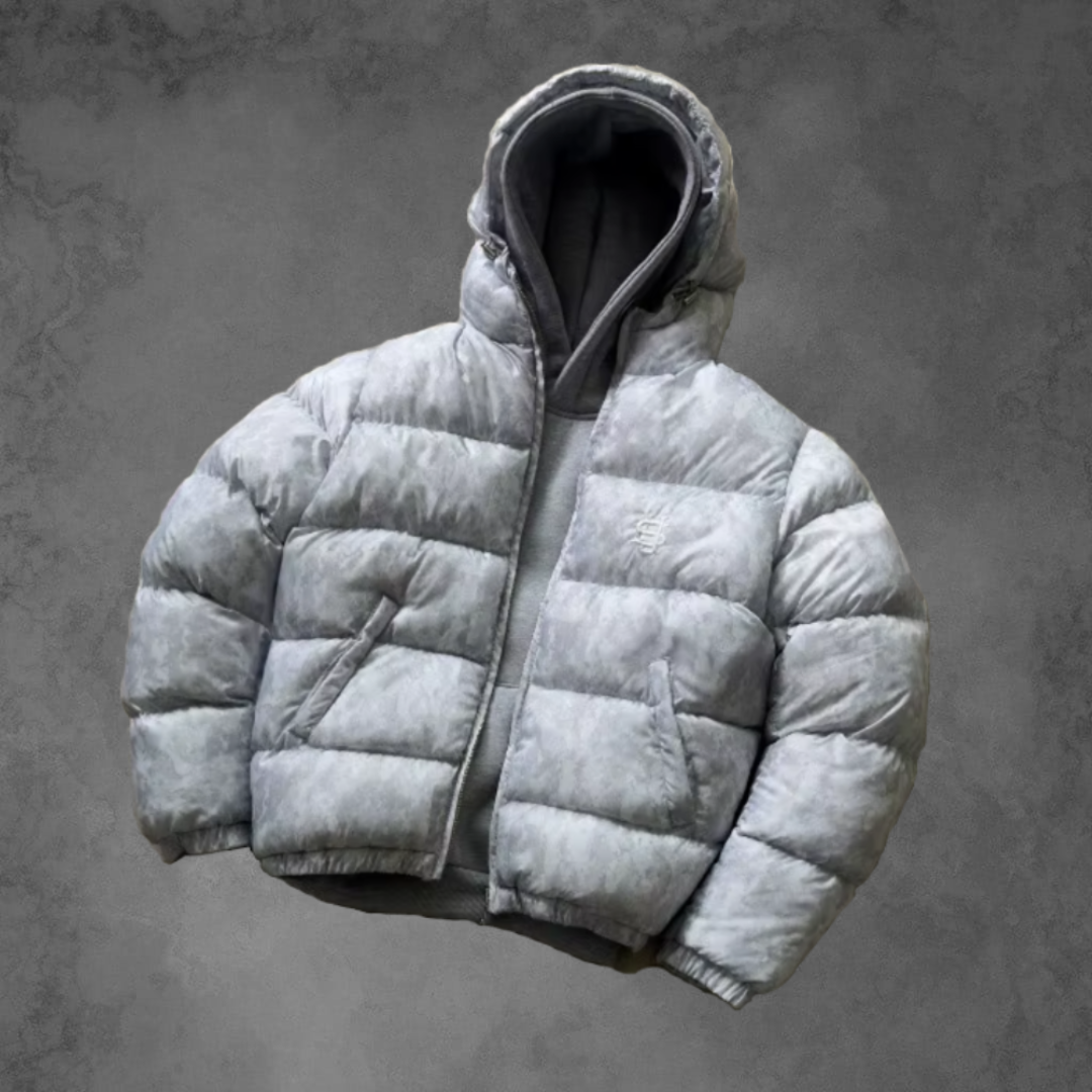 NOIR Steel Mist Down Puff Jacket